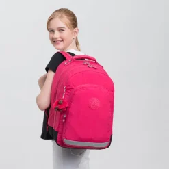 Schoolrugzak|Heren Schooltassen>Kipling Class Room Rugzak true pink