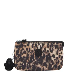 Dames Portemonnees>Kipling Creativity L prt ac wild leopard