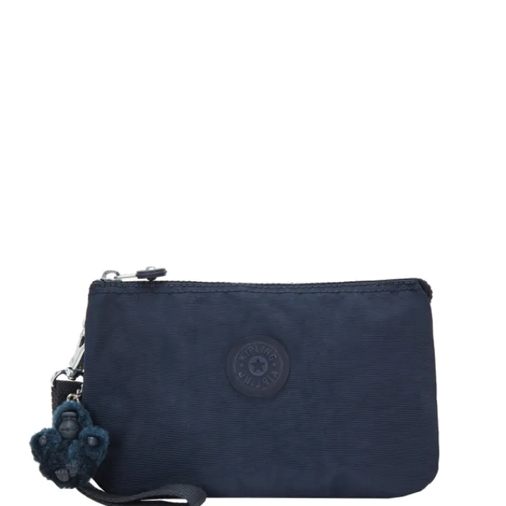 Dames Portemonnees>Kipling Creativity XL Wallet/Clutch blue bleu