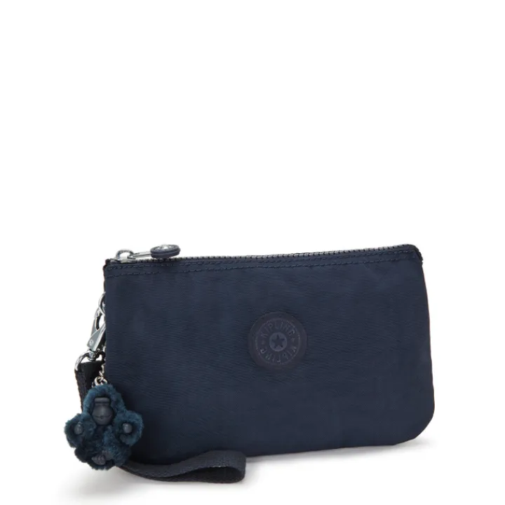 Dames Portemonnees>Kipling Creativity XL Wallet/Clutch blue bleu