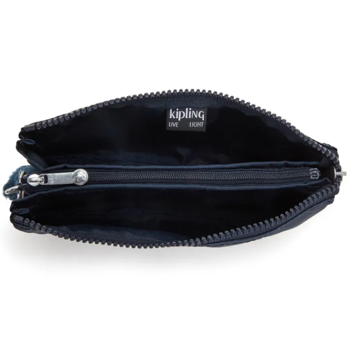 Dames Portemonnees>Kipling Creativity XL Wallet/Clutch blue bleu