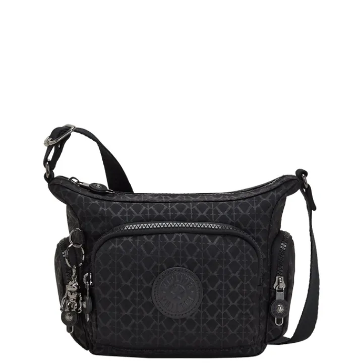 Schoudertassen|Crossbody>Kipling Gabbie Mini signature emb