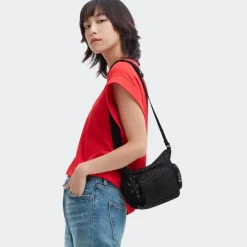 Schoudertassen|Crossbody>Kipling Gabbie Mini signature emb