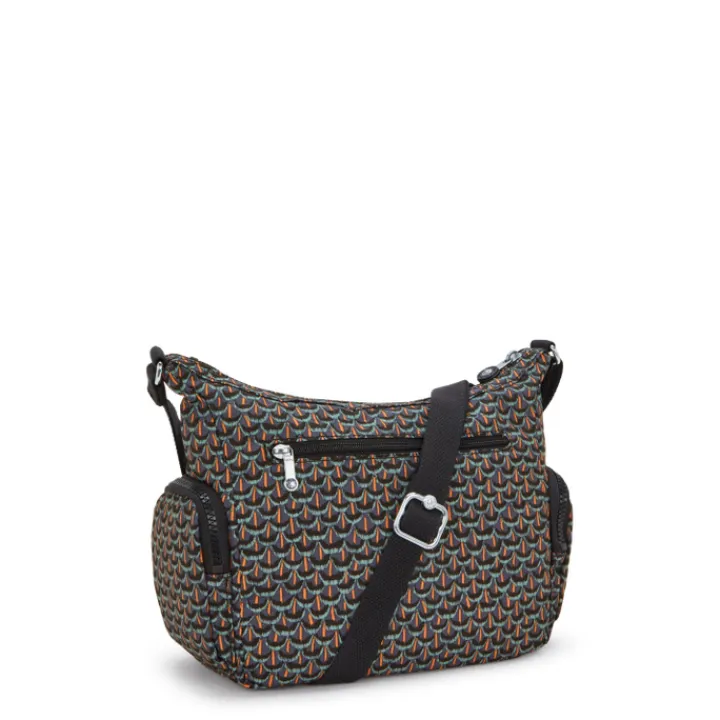 Schoudertassen|Crossbody>Kipling Gabbie S prt ac geo feather