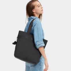 Shoppers|Schoudertassen>Kipling Hanifa black noir