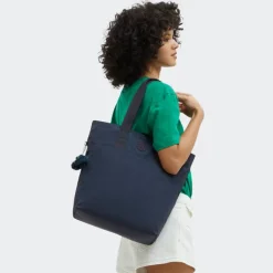 Shoppers|Schoudertassen>Kipling Hanifa bleu bleu 2
