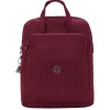 Kleine Rugzakken|Schoolrugzak>Kipling Kazuki ej maroon tile jacquard