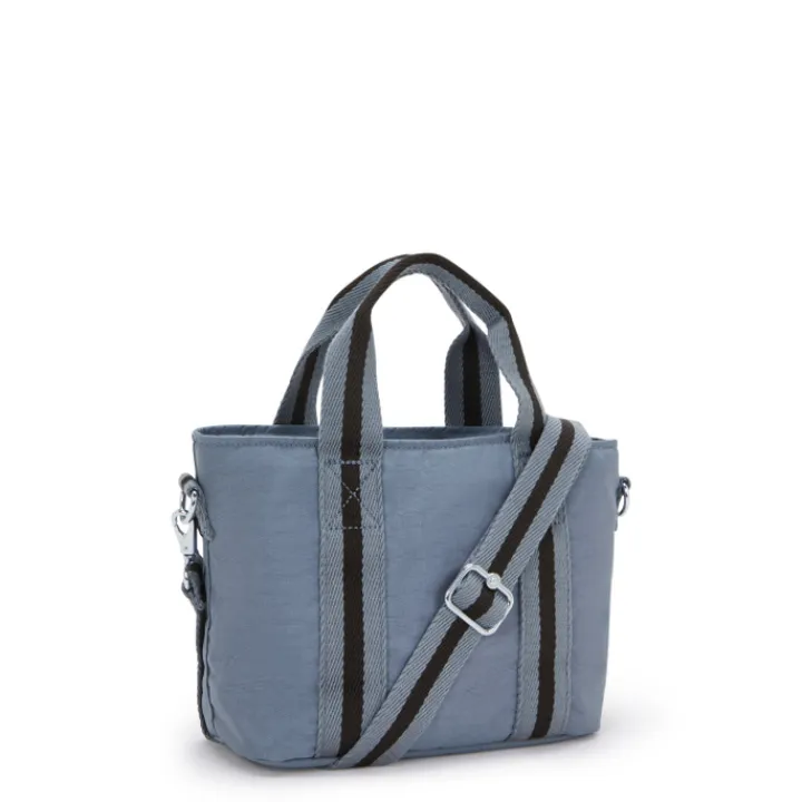 Schoudertassen|Handtassen>Kipling Minta b blue stone
