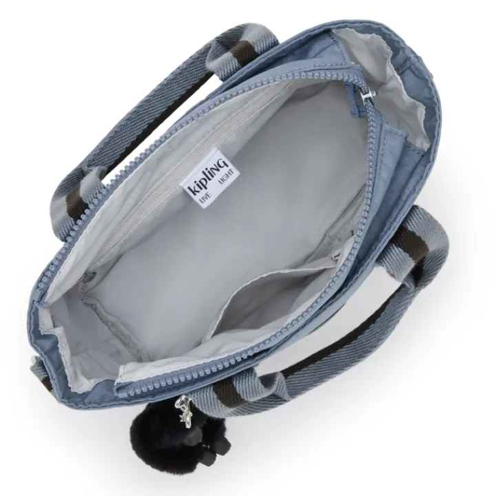 Schoudertassen|Handtassen>Kipling Minta b blue stone