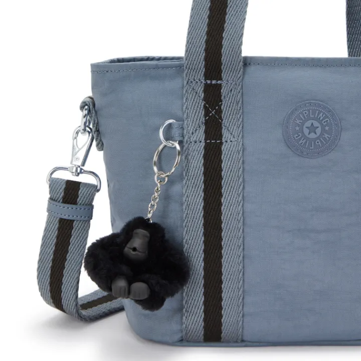 Schoudertassen|Handtassen>Kipling Minta b blue stone