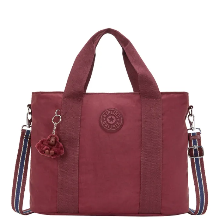 Shoppers|Schoudertassen>Kipling Minta L b lounge wine