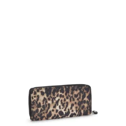 Rfid Portemonnees|Grote Portemonnees>Kipling Money World B prt wild leopard