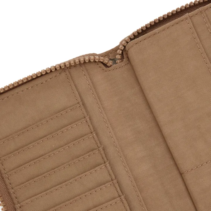 Rfid Portemonnees|Grote Portemonnees>Kipling Money World early tan