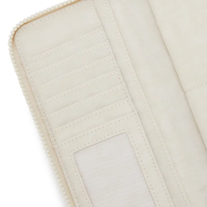 Rfid Portemonnees|Grote Portemonnees>Kipling Money World Wallet hideaway beige