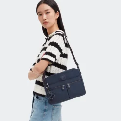 Schoudertassen|Crossbody>Kipling New Angie Shoulderbag blue bleu2