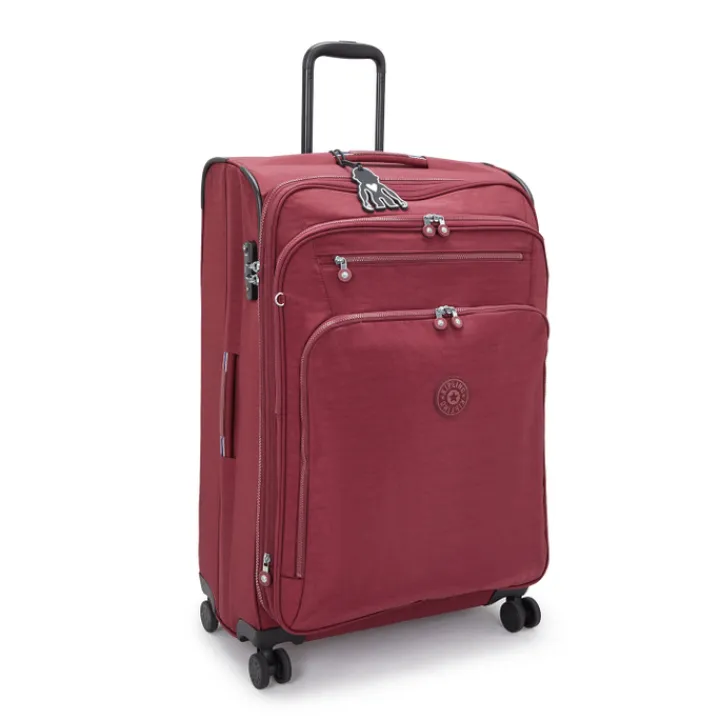 Reistrolleys|Reiskoffers>Kipling New Youri Spin L b lounge wine