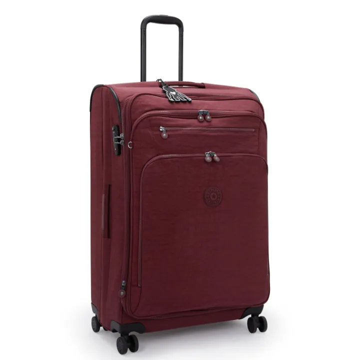 Reistrolleys|Reiskoffers>Kipling New Youri Spin L b lounge wine