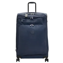 Zachte Koffers|Reiskoffers>Kipling New Youri Spin L blue bleu 2