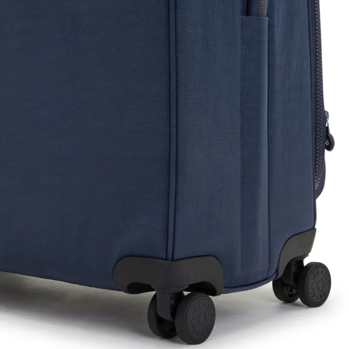 Zachte Koffers|Reiskoffers>Kipling New Youri Spin L blue bleu 2
