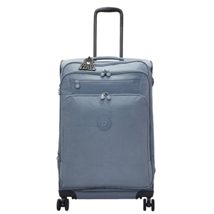 Reistrolleys|Reiskoffers>Kipling New Youri Spin M b blue stone
