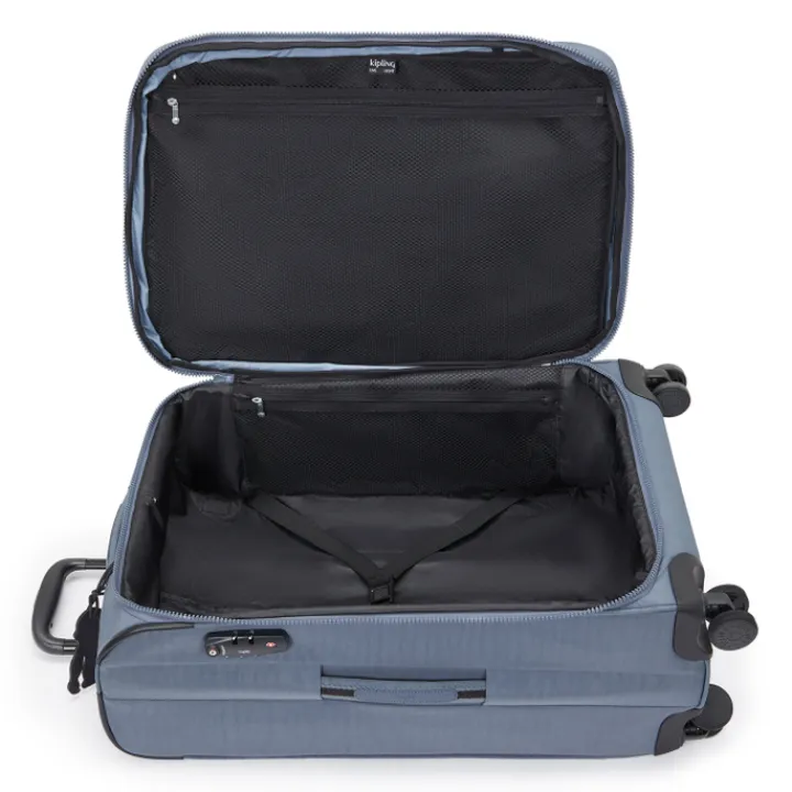 Reistrolleys|Reiskoffers>Kipling New Youri Spin M b blue stone