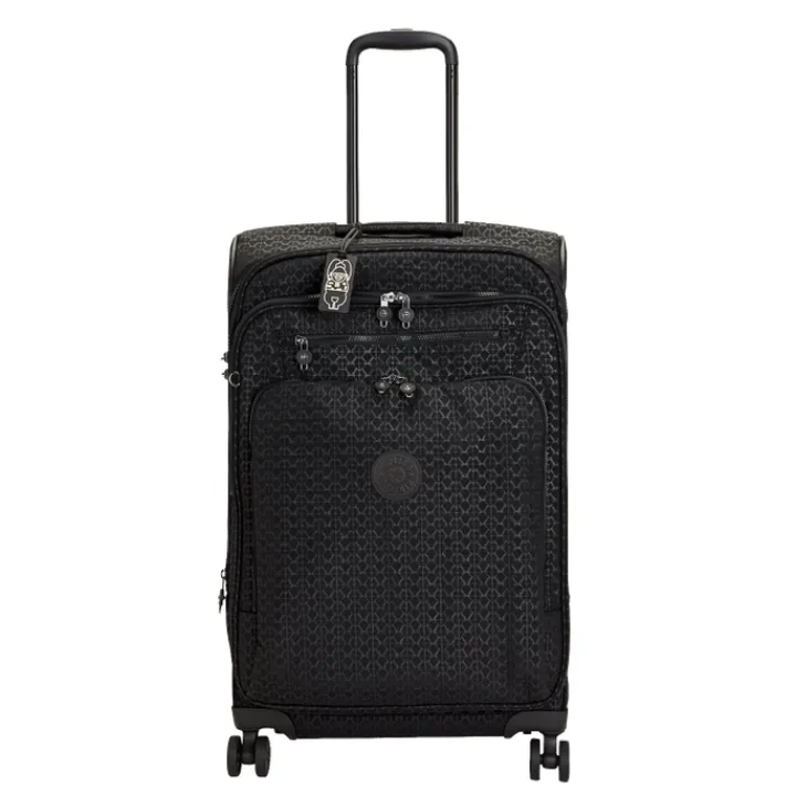 Zachte Koffers|Reiskoffers>Kipling New Youri Spin M signature emb