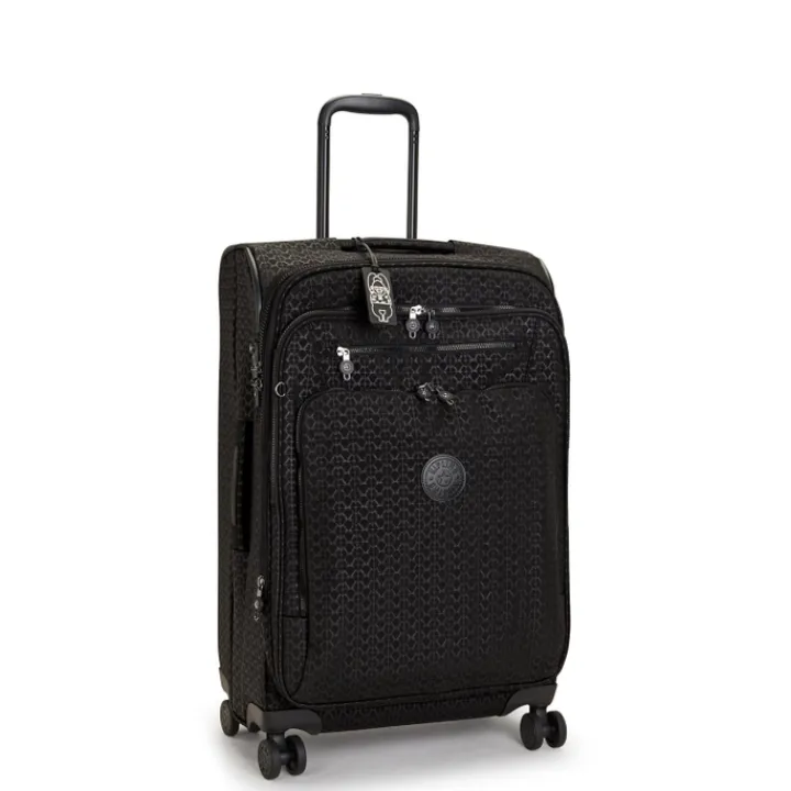 Zachte Koffers|Reiskoffers>Kipling New Youri Spin M signature emb