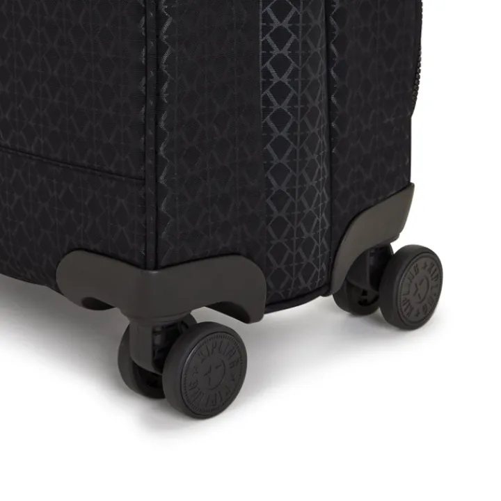 Transavia Trolleys|Handbagage Trolleys>Kipling New Youri Spin S signature emb