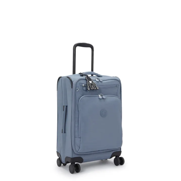 Transavia Trolleys|Handbagage Trolleys>Kipling New Youri Spin S blue stone