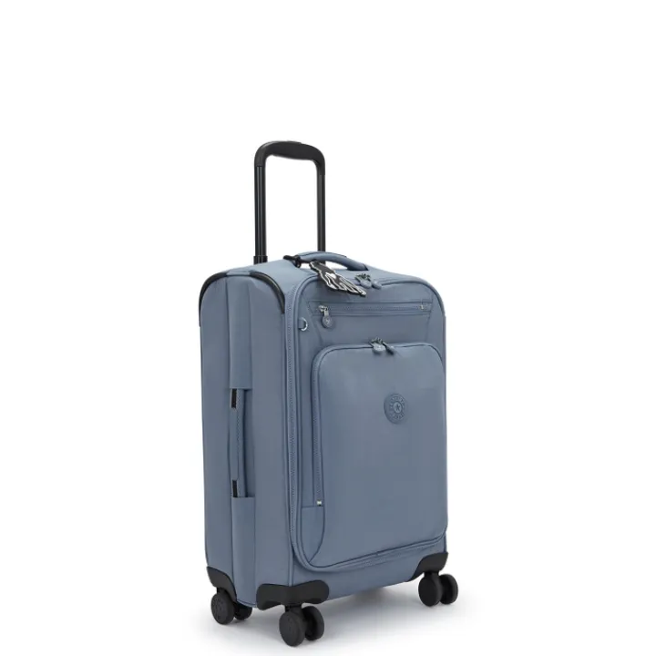 Transavia Trolleys|Handbagage Trolleys>Kipling New Youri Spin S blue stone