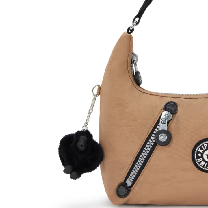 Schoudertassen|Damestassen>Kipling Nikki heritage early tan heritage