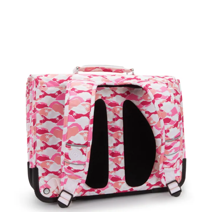 Kleine Rugzakken|Schoolrugzak>Kipling Preppy pink palm