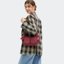 Schoudertassen|Crossbody>Kipling Rikka S b lounge wine