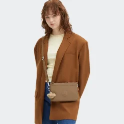 Schoudertassen|Crossbody>Kipling Riri b early tan