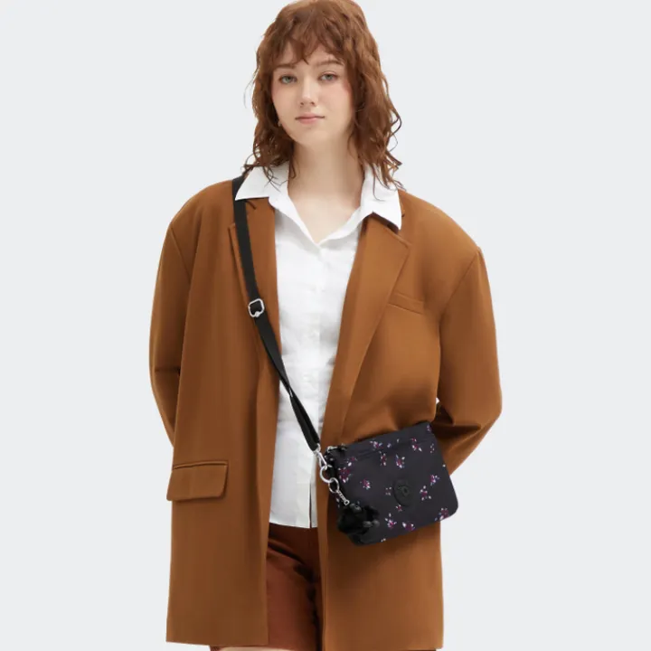 Schoudertassen|Crossbody>Kipling Riri b prt night flower