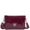 Schoudertassen|Crossbody>Kipling Riri be high gloss wine