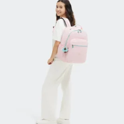 Peuter Rugzakken|Meisjesrugzakken>Kipling Seoul College pink met