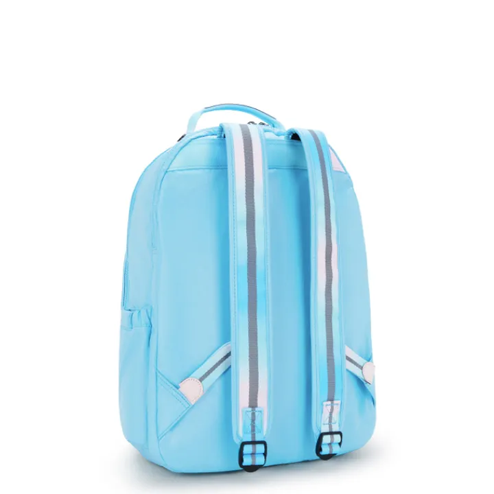 Schoolrugzak|Heren Schooltassen>Kipling Seoul Lap blue met
