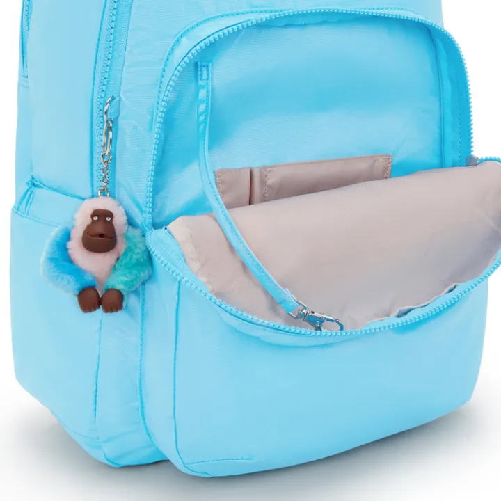 Schoolrugzak|Heren Schooltassen>Kipling Seoul Lap blue met
