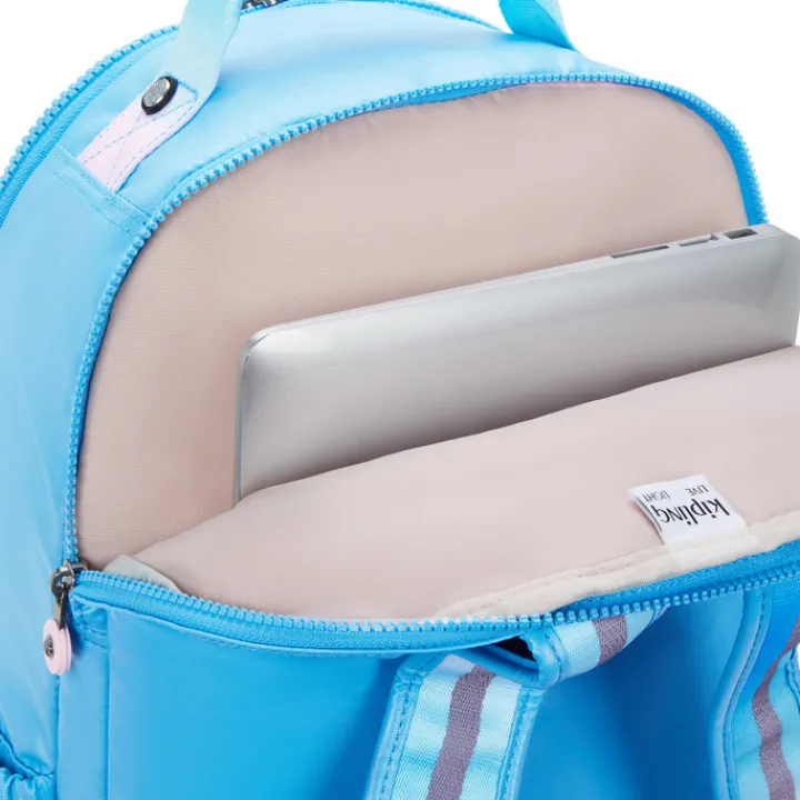 Schoolrugzak|Heren Schooltassen>Kipling Seoul Lap blue met