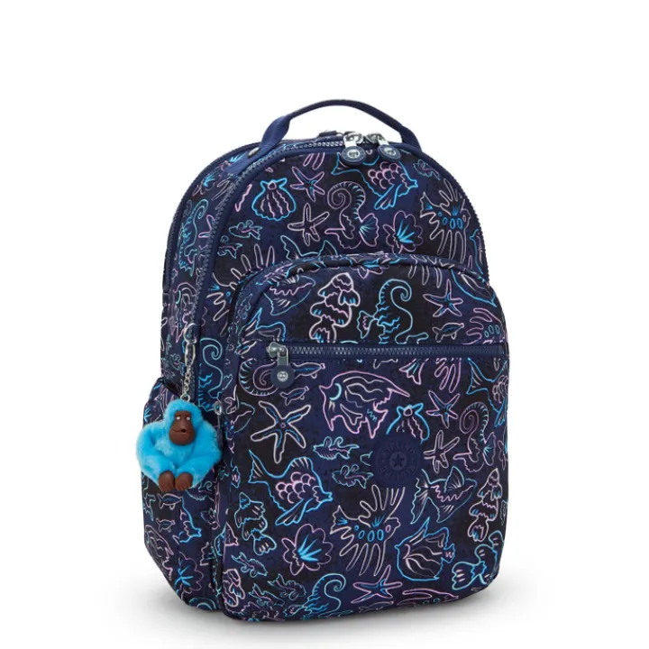 Heren Rugzakken|Dames Rugzakken>Kipling Seoul Lap disco fish
