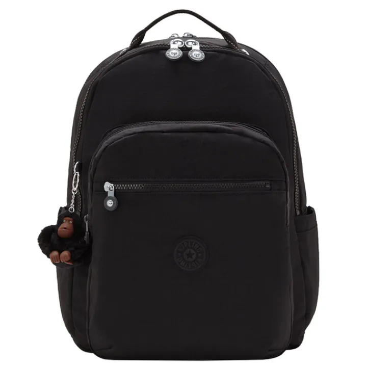 Schoolrugzak|Heren Schooltassen>Kipling Seoul Lap true black