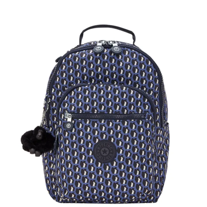 Kleine Rugzakken|Dames Rugzakken>Kipling Seoul S Backpack 3d k blue