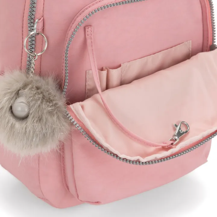 Kleine Rugzakken|Schoolrugzak>Kipling Seoul S bridal rose