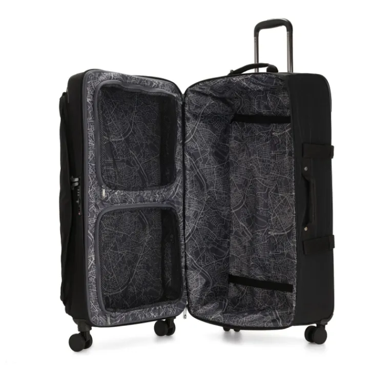 Zachte Koffers|Reiskoffers>Kipling Spontaneous L black noir