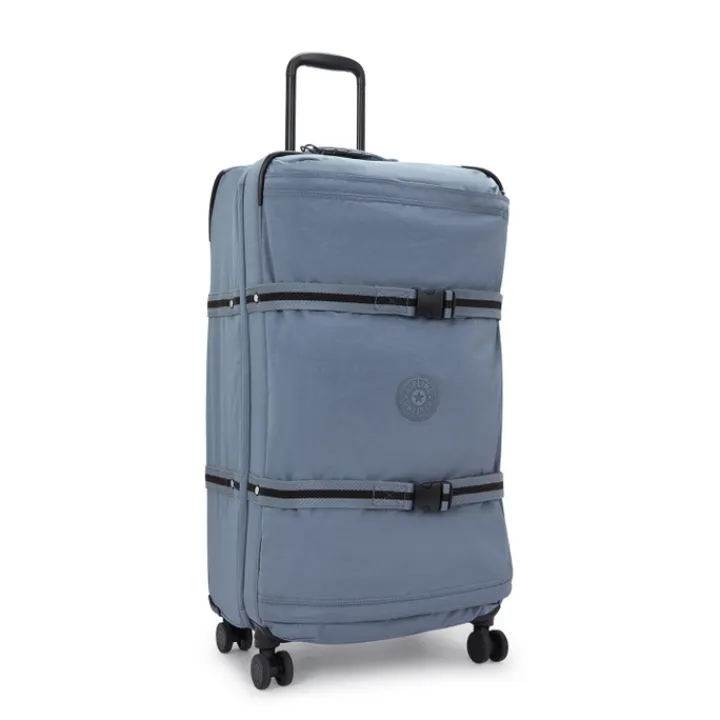 Reistrolleys|Reiskoffers>Kipling Spontaneous L blue stone