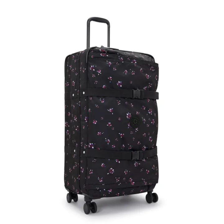 Reistrolleys|Reiskoffers>Kipling Spontaneous L prt ac night flower