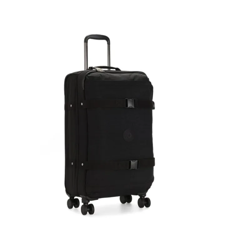 Zachte Koffers|Reiskoffers>Kipling Spontaneous M black noir