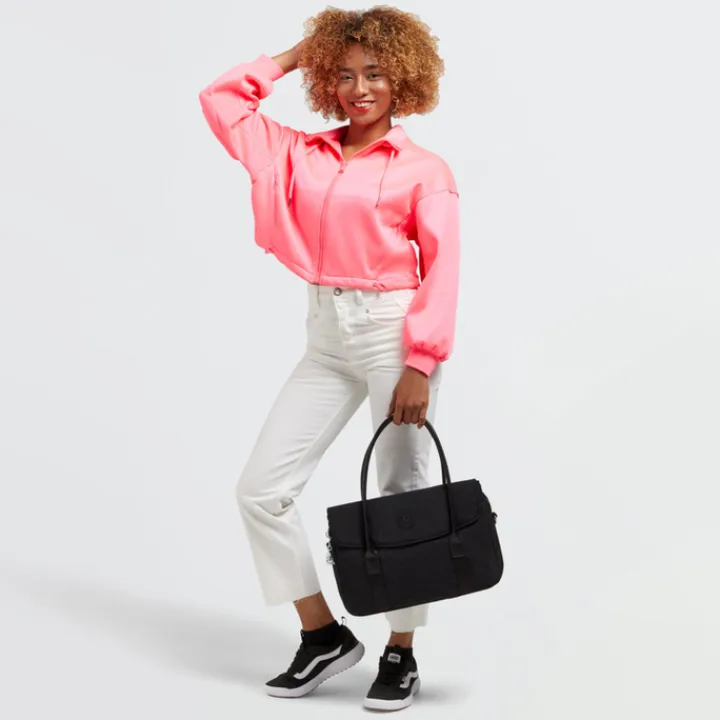 15 Inch Laptoptassen|Laptop Schoudertassen>Kipling Superworker S B Werktas black noir