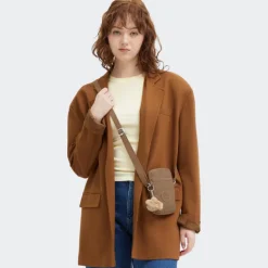 Schoudertassen|Crossbody>Kipling Tally early tan